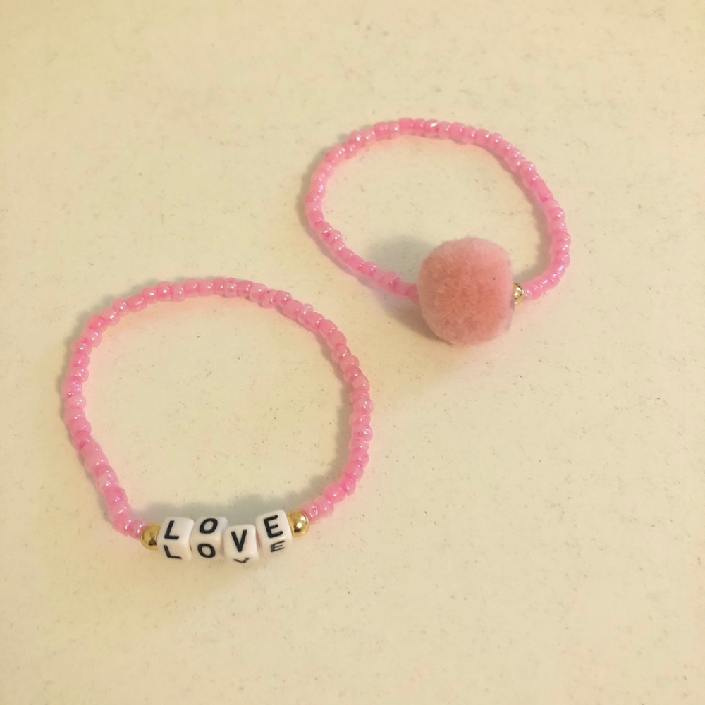 💥3/$15💥 Baby Pink Bracelet and Choker Set